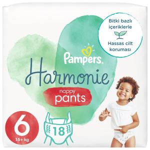 Pampers Harmonie pants VP, veličina 6, 18 kom