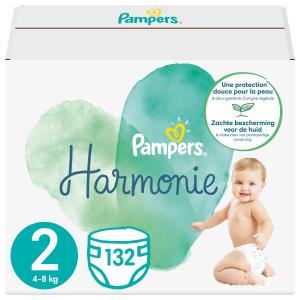 Pampers Harmonie pelene MBS veličina 2 (4-8 kg) 132 kom*