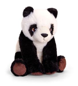 Keeleco Eko plišana igračka Panda, 18 cm