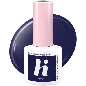 HiHybrid lak za nokte Black Graphite 415 UV, 5 ml