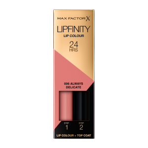 Max Factor ruž za usne Lipfinity 006 always delicate