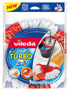 Vileda easy wring & clean turbo mop refil 2u1