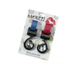 Baciuzzi Smart Hooks kukice za torbu, Plavo/crvene 2 kom