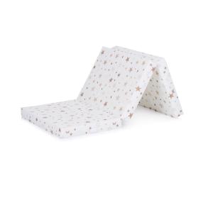 Chipolino preklopni madrac White / Beige Stars