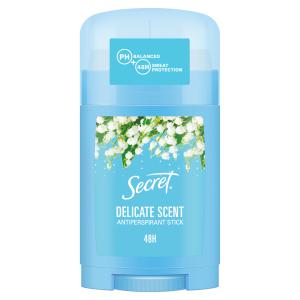 Secret Delicate antiperspirantna krema u stiku, 40 ml