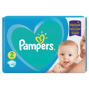 Pampers pelene Active Baby za novorođenče Newborn velična 2 (4-8 kg) 43 kom