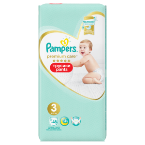 Pampers pelene-gaćice PANTS Premium Care veličina 3 (6-11 kg ) 48 kom